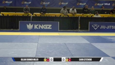 Carri Czyzewski vs Gillian Summer Miller 2026 Pan Jiu Jitsu IBJJF Championship