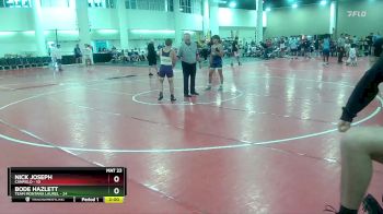 150 lbs Round 1 (10 Team) - Nick Joseph, Canfield vs Bode Hazlett, Team Montana Laurel