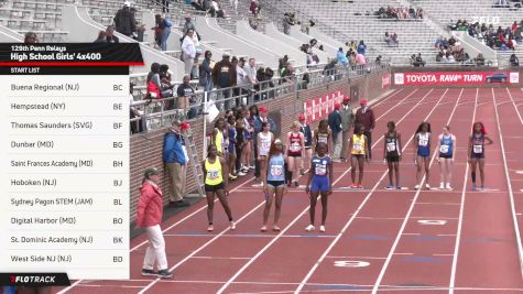 High School Girls' 4x400m Relay, Prelims 1