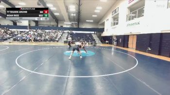 157 lbs Finals (2 Team) - Ty`Shawn Archie, Randolph vs Noah Rice, Messiah