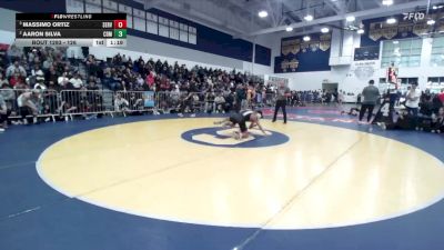 126 lbs Semifinal - Massimo Ortiz, Servite vs Aaron Silva, Corona Del Mar