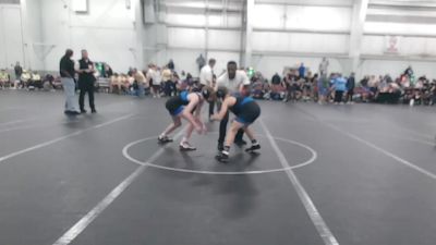 105 lbs Round 2 (8 Team) - Brady Genard, Mat Assassins Black vs Collin Laforge, Mat Assassins Red