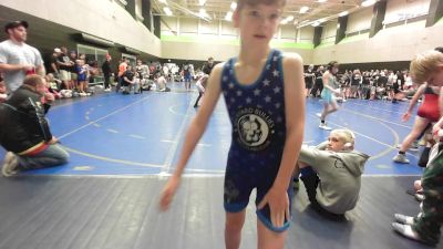 86 lbs Quarterfinal - Aviyahn Mills, Roundtree Wrestling Academy vs Gabriel Wingrove, Backyard Bullies Wrestling Club