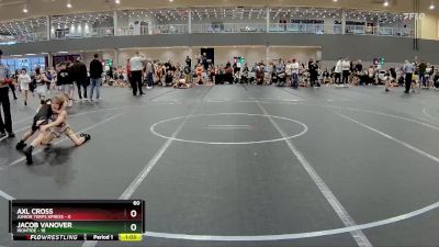 60 lbs Round 3 - Jacob Vanover, Irontide vs Axl Cross, Junior Terps Xpress