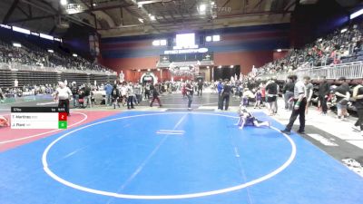 57 lbs Semifinal - Timothy Martinez, Ridge WC vs Jett Plant, Top Of The Rock WC