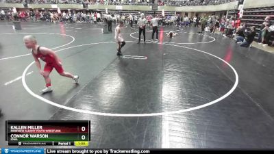 85 lbs Round 3 - Connor Warson, Iowa vs Kallen Miller, Parkview Albany Youth Wrestling