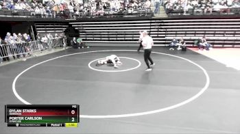 106 lbs Champ. Round 1 - Dylan Starks, Herriman vs Porter Carlson, Syracuse