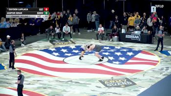 Champ. Round 1 - Zayden LaPlaca, Custer vs Jaspur Gran, Wessington Springs/Woonsocket/Wolsey-Wessington