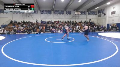 219 lbs Champ. Round 1 - Jonathon Gore, Durham vs Jackson Stevens, Soquel