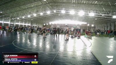 138 lbs Cons. Round 3 - Louk Gordon, Manti vs Tekoa Stotts, Champions Wrestling Club