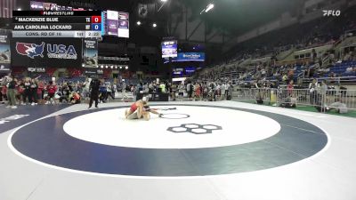 145 lbs Cons. Rd Of 16 - Mackenzie Blue, TX vs Ana Carolina Lockard, NY