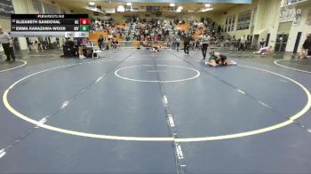 135 lbs Cons. Round 3 - Emma Kanazawa-Wood, Irvine vs Elizabeth Sandoval, Rancho Cucamonga