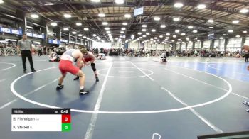 182 lbs Consi Of 32 #2 - Brogan Flannigan, GA vs Kyle Stickel, NJ