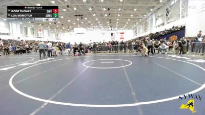 75 lbs Cons. Round 4 - Jacob Thomas, Guilderland Youth Wrestling Club vs Illia Momotiuk, Spencerport Jr Rangers Wrestling Club