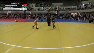 Round 1 - Kolby Spaeth, Pelican Pin `Em Club vs Joaquin Zubulake, MN Elite Wrestling