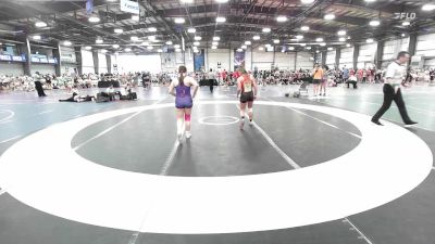 126 lbs Rr Rnd 2 - Olivia Lemus, Indiana Outlaws Purple vs Aubrianna Bracken, 84 Athletes