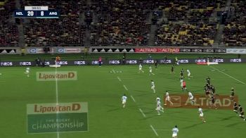 Mateo Carreras Try vs All Blacks | The Rugby Championship