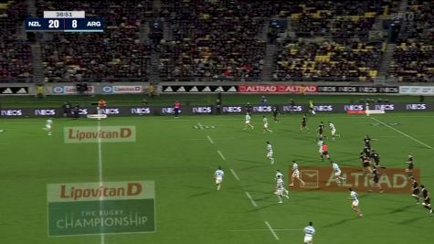 Mateo Carreras Try vs All Blacks | The Rugby Championship