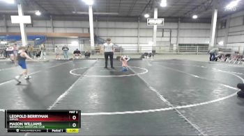 59 lbs Cons. Semi - Mason Williams, Bonneville Wrestling Club vs Leopold Berryman, Suples