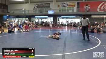 45 lbs Quarters & 1st Wb (16 Team) - Dallas Williams, Team Palmetto vs Jaxon Cross, Higher Calling