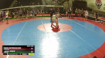 150 lbs Quarterfinal - Faith Kistenmacher, Montana vs Jayda Nance, Oregon