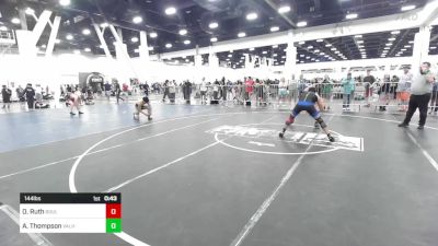 144 lbs Consi Of 16 #2 - Otis Ruth, Boulder City vs Adrian Thompson, Valhalla