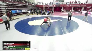 174 lbs Quarterfinal - Dalton Gimbor, Kutztown vs Robert Burke, East Stroudsburg