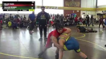 84 lbs Round 3 - Zelae Maea, Liberty vs Tryson Bundy, Pahranagat Valley