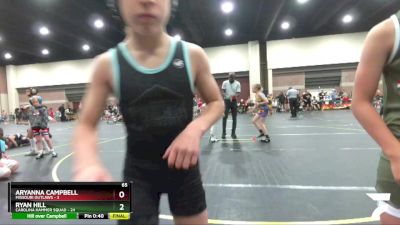 70 lbs Round 2 (6 Team) - Bowen Lefler, Carolina Hammer Squad vs Parker Phelps, Missouri Outlaws