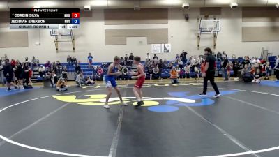 100 lbs Champ. Round 1 - Corbin Silva, Kuna Klub vs Jedidiah Erekson, McCall Wrestling Club