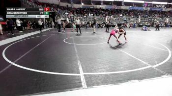 60 lbs Consolation - Amara Hanway, Buchanan County WC vs Arya Robertson, Level Up