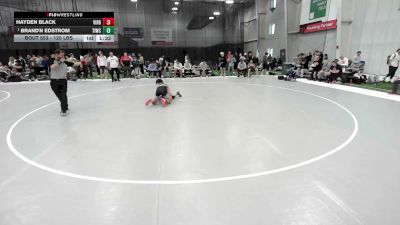 120 lbs Champ. Rd Of 16 - Brand'n Edstrom, Team Idaho Wrestling Club vs Hayden Black, Virginia