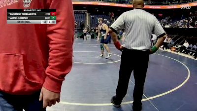 3A 285 lbs Semifinal - Everest Ouellette, First Flight High School vs Alex Jukoski, Central Academy Of Technology And Arts