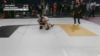 150 lbs 7th Place - Will LaVallee, Saint John's Prep vs Henry McElligott, Holliston