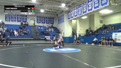 157 lbs Champ. Round 1 - Kolt Knaack, Wisconsin-La Crosse vs Ethan Maldonado, Luther