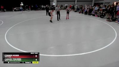 108 lbs Champ. Round 1 - Conner Moser, Wisconsin vs Carson Childers, Sebolt Wrestling Academy