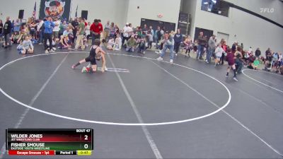 70 lbs Cons. Round 2 - Fisher Smouse, Eastside Youth Wrestling vs Wilder Jones, JET Wrestling Club