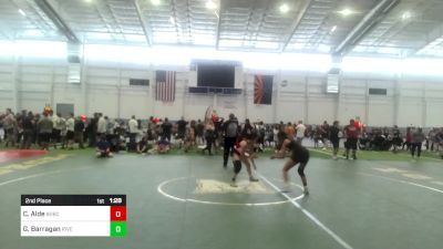 116 lbs 2nd Place - Carina Alde, Bobcat WC vs Giselle Barragan, Riverside Rascals