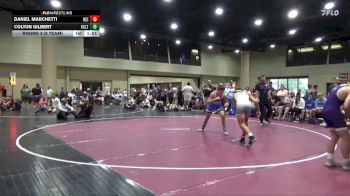 157 lbs Round 3 (6 Team) - Colton Gilbert, Vancleave Takedown Club vs Daniel Marchetti, Nashville Catholic Irish
