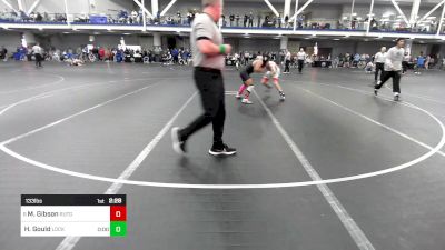 133 lbs Round Of 32 - Mason Gibson, Rutgers - UnAttached vs Hunter Gould, Lock Haven-Unattached