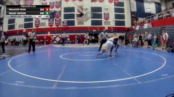 189 lbs Semifinal - Malachi Peak, Beth Center vs Brady Brown, Derry