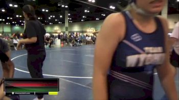 120 lbs Round 2 (6 Team) - Arianna Ruiz, Charlie`s Angels-FL Pnk vs Nevaeh Major, Wyoming