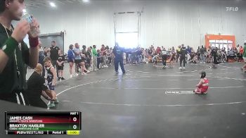 50 lbs Cons. Round 2 - Braxton Haigler, Cobra Wrestling Club vs James Cash, KNIGHTS YOUTH WRESTLING