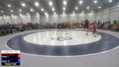 115 lbs Camdyn Elliott, Florida vs Sarah Congleton, Virginia