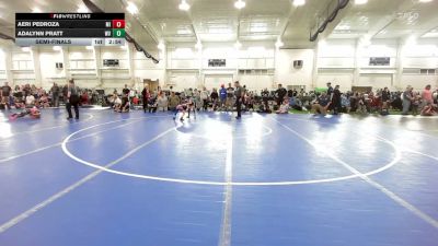 51.8-56.4 lbs Semifinal - Aeri Pedroza, MI vs Adalynn Pratt, WV