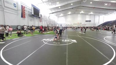 57 lbs Quarterfinal - Kash DeZonia, Ateam vs Joaquin Sanchez, Yucaipa Thunder WC