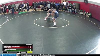 127-127 lbs Semifinal - Orion Cervera, Basic vs Brennen Rodriguez, Spring Valley