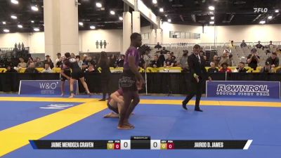 Jairod D. James vs Jaime Mendoza Craven 2025 World IBJJF Jiu-Jitsu No-Gi Championship