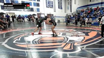 120 lbs Champ. Round 2 - Ibn Edwards, Lincoln vs Eric Garcia, San Ysidro