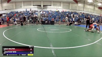 175 lbs Cons. Round 3 - Cole Walton, OH vs Jonathan Sims, OH